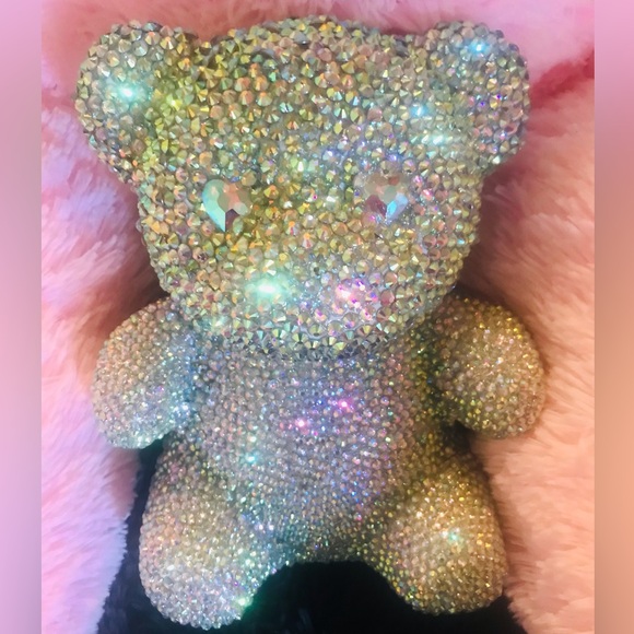BLINGED OUT TEDDY BEAR - Picture 2 of 16